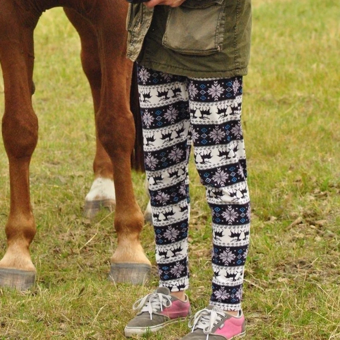 Mysbyxor med renar  - 90