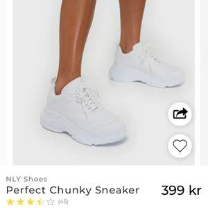 Säljer mina chunky sneakers ifrån Nelly då de aldrig kommit till användning. Storlek 38 ( frakt tillkommer ) 