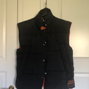 Cheap Monday väst - En väst från Cheap monday i nyskick, endast använd en handfull gånger. Den har stora och rymliga fickor med knapp, samt en innerficka. 