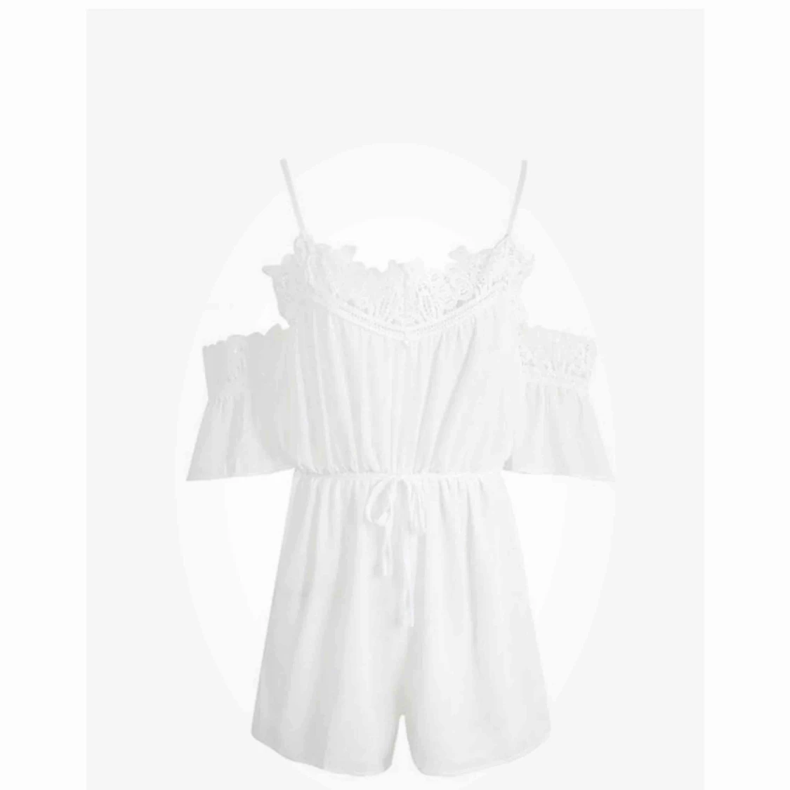 Vit playsuit