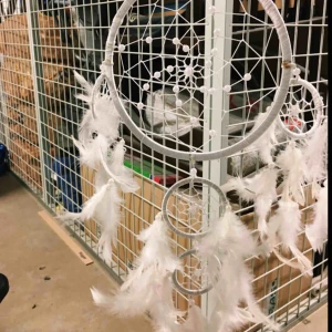  - Vit drömfångare. Inte använd. 
