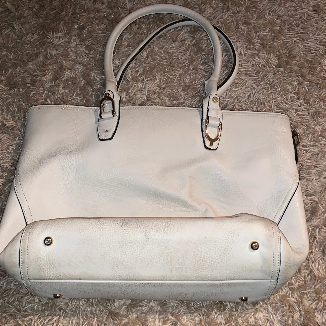 Beige handväska - 91