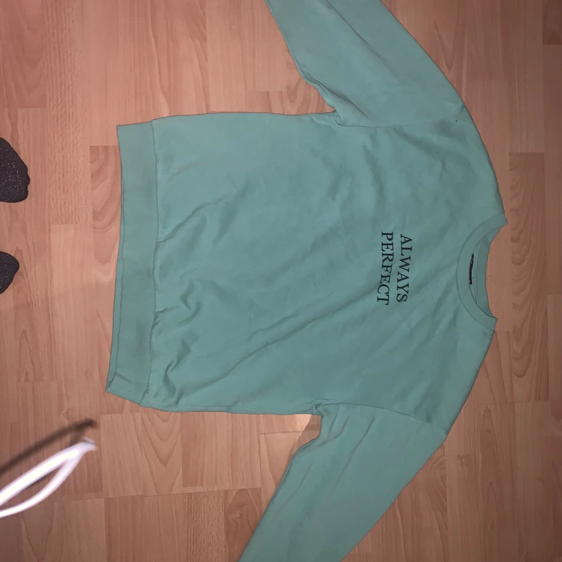 Mintgrön tröja från zara strl S