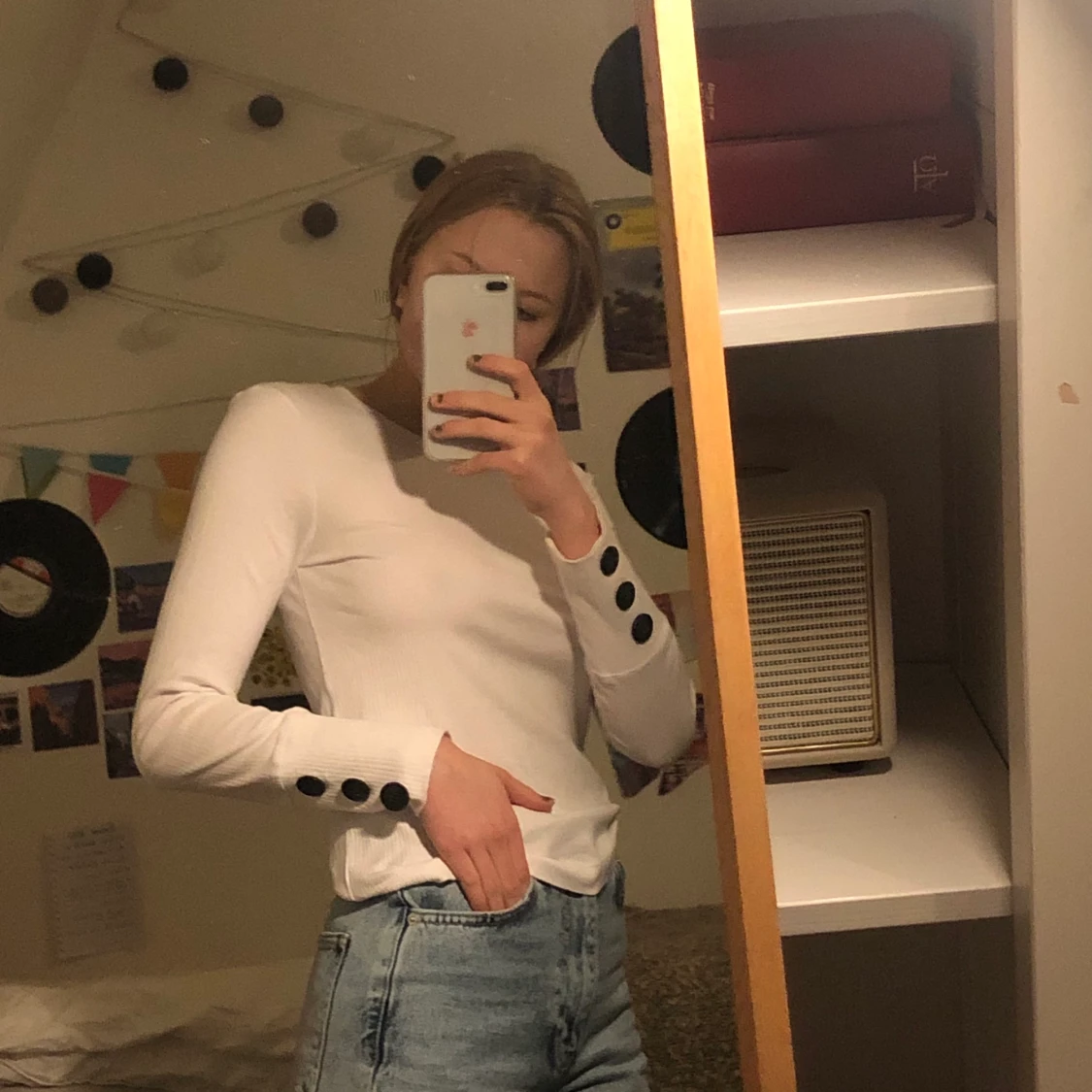 Tröja med knappar - 90