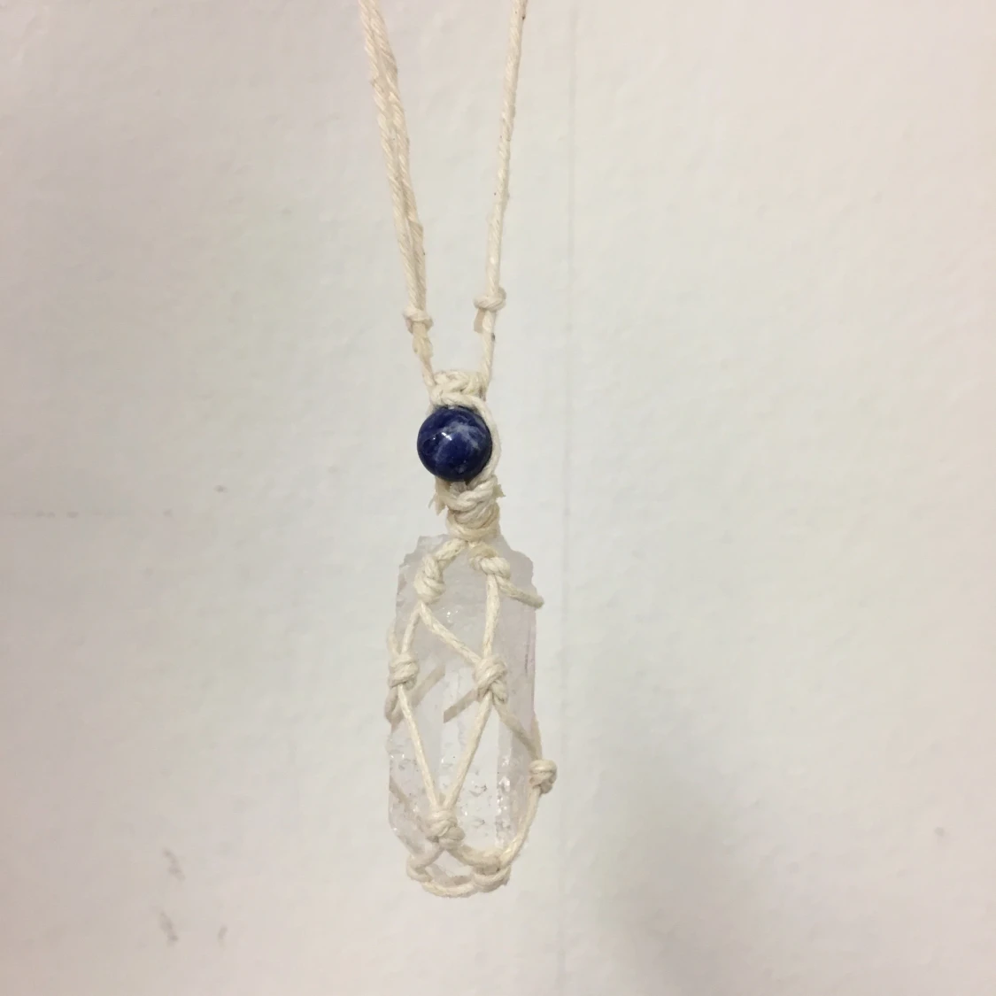 Bergskristall halsband  - 90