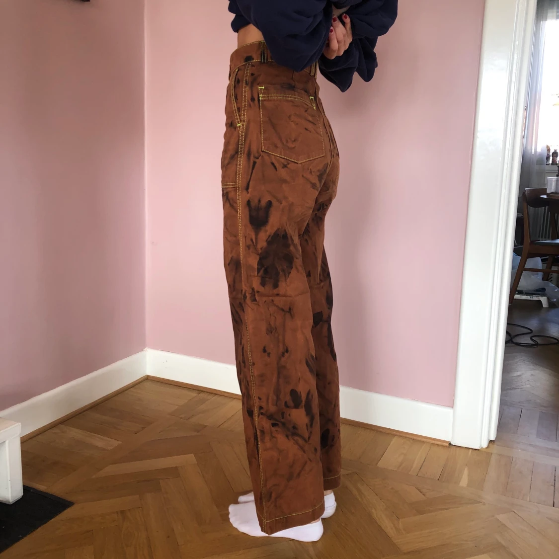 Blekta byxor från junkyard - 90