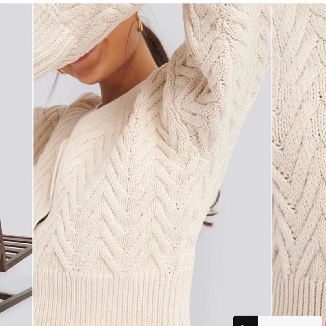 NY Stickad kofta Na-kd - 90