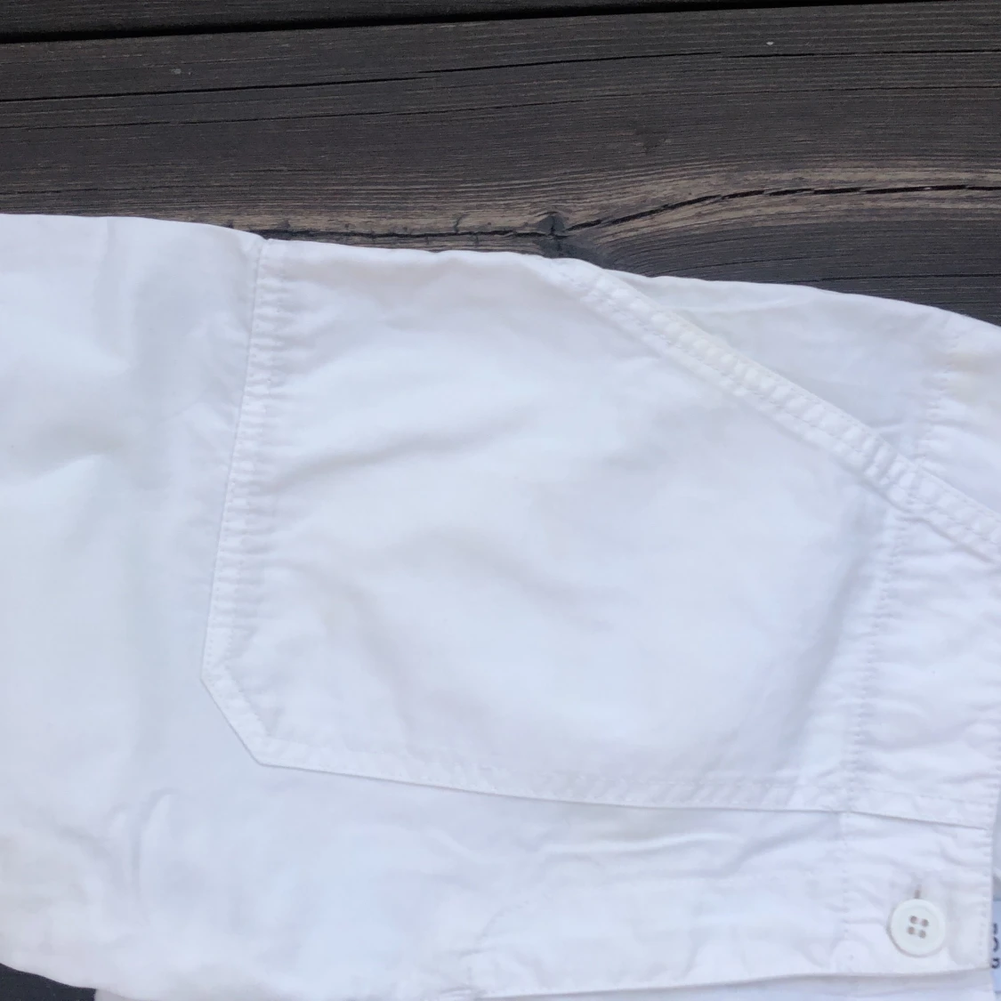 Vita byxor/shorts - 90