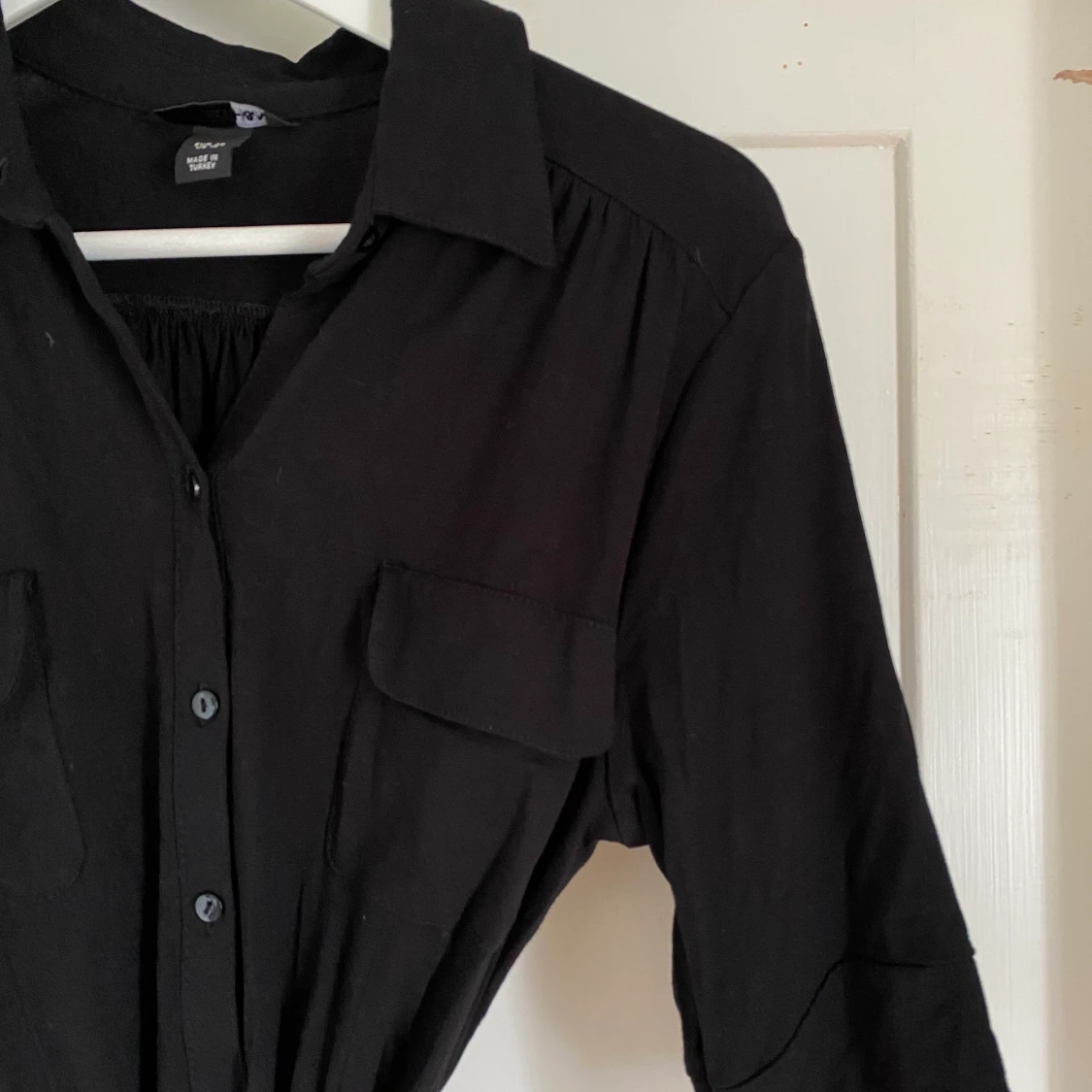 Skjortklänning svart  - 90