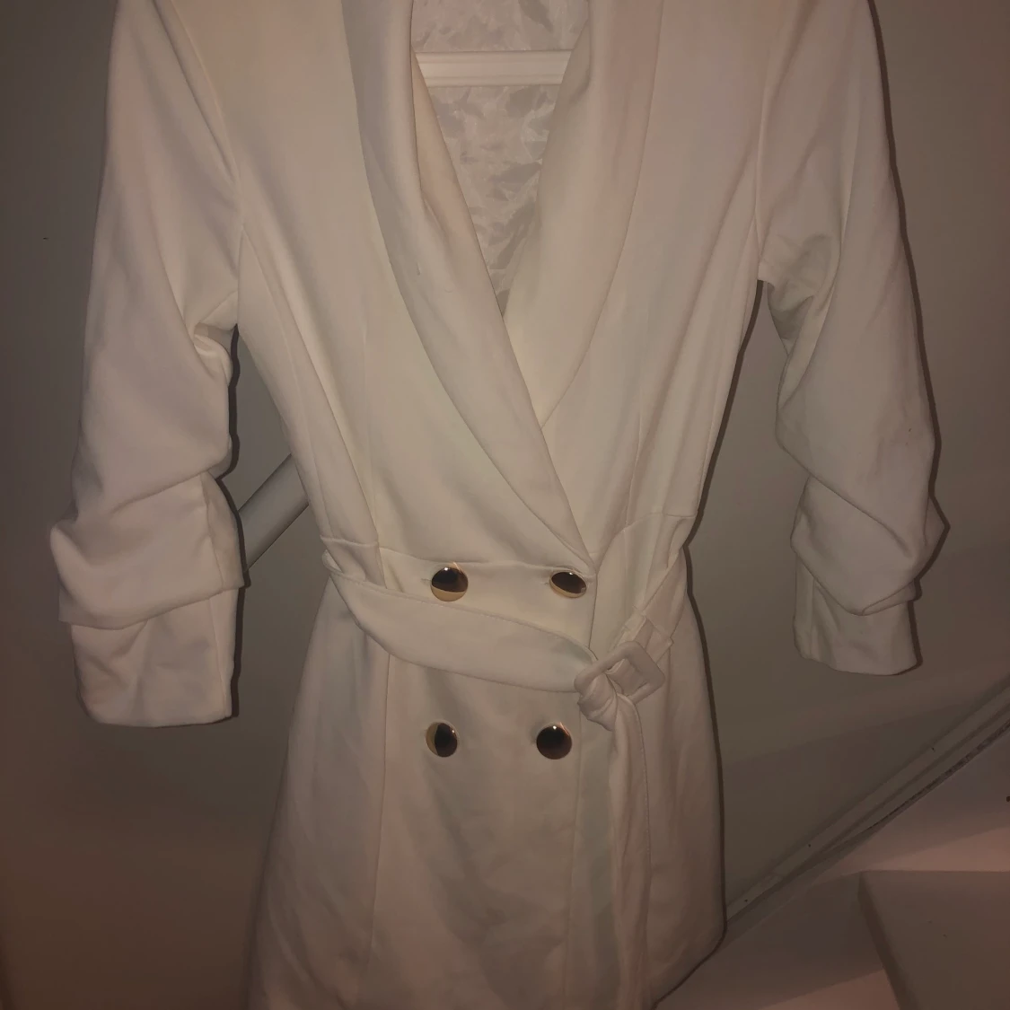 Vit blazer klänning storlek 36. - 90