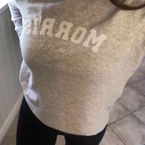 Morris lady sweatshirt - Säljer en grå Morris lady sweatshirt då den aldrig kommit till användning✨ köpt för nått år sedan men nästan helt oanvänd och är i väldigt bra skick, nypris ca 1000kr💕 köpare står för frakt💗 (säljes även likadan i vit men storlek xs).