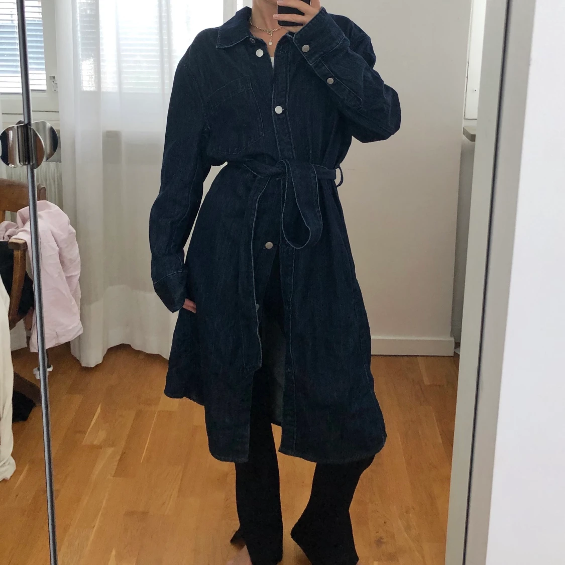 Jeans trenchcoat