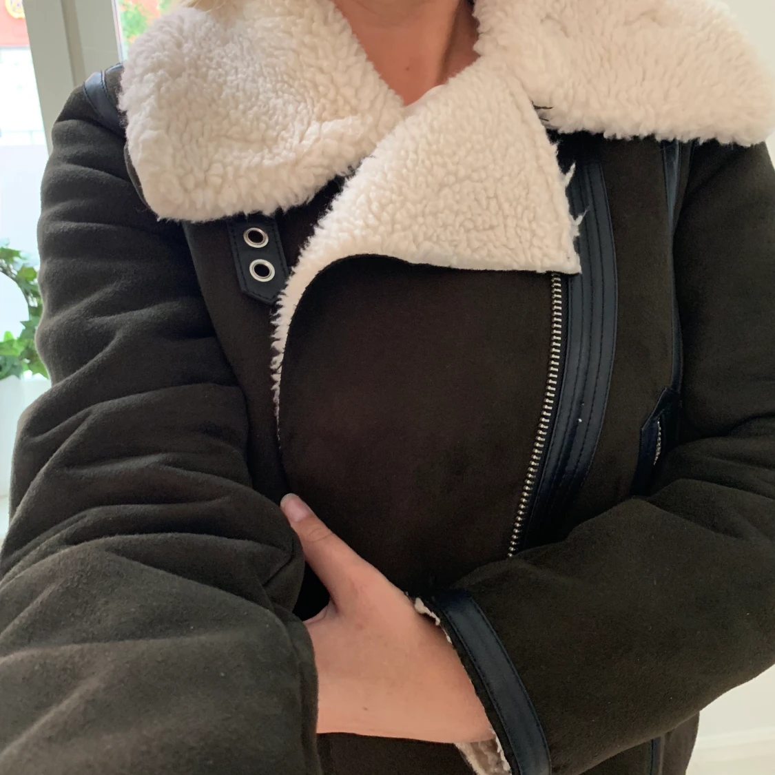 vadderad jacka i storlek 38.  - 91