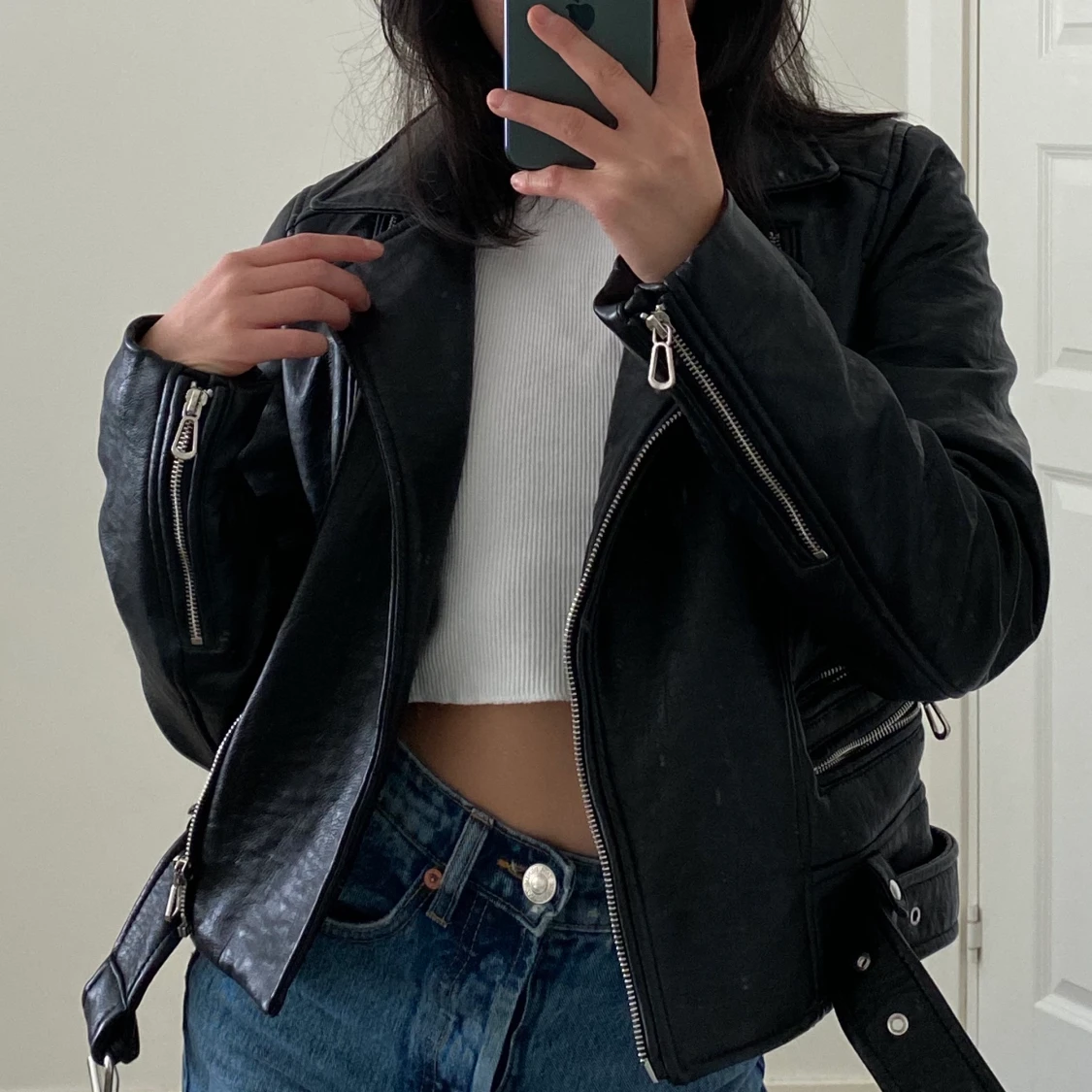 SKINNJACKA från ZARA storlek XS - 90