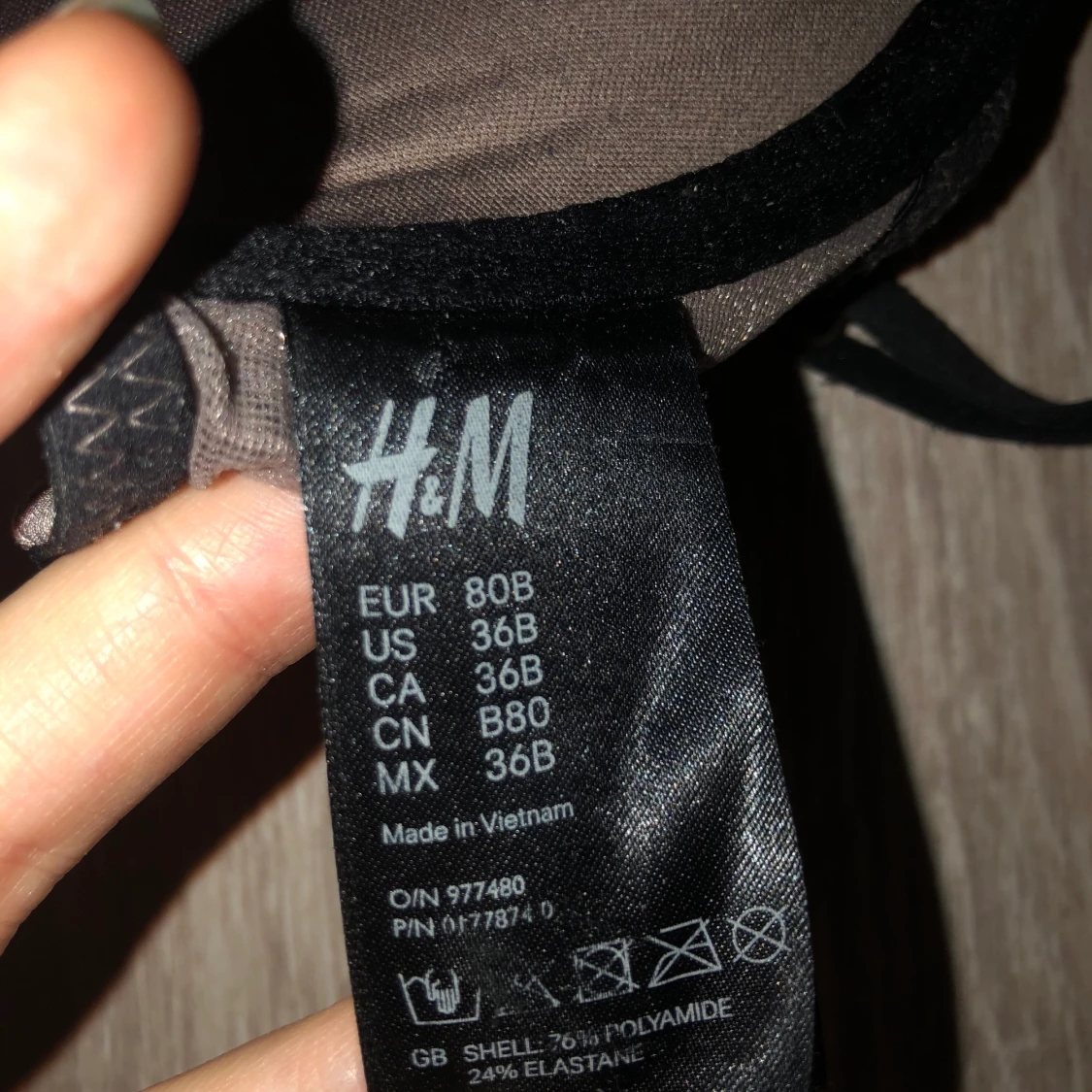 Bh med spetsdetalj - 91