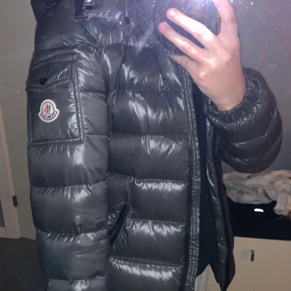 Moncler jacka grå - 90
