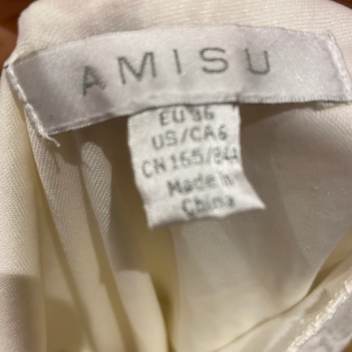 Vit klänning 36 - 91