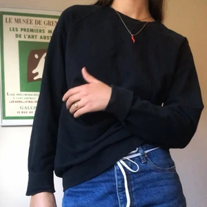 WEEKDAY TRÖJA  - Svart tjocktröja från Weekday, inga defekter 