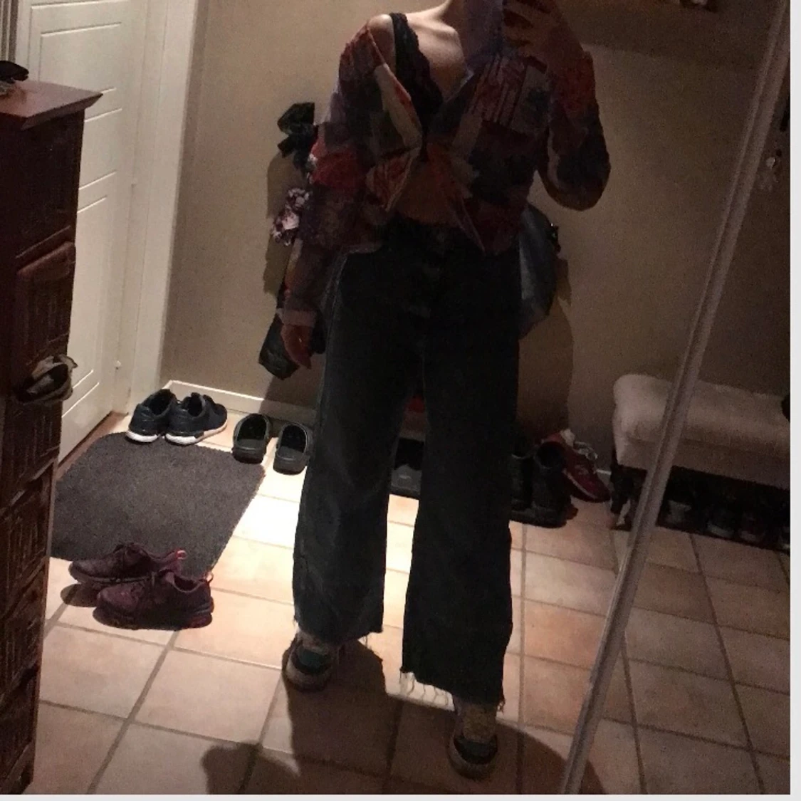 BALLA jeans i slack marble blue köpta i London. - 90