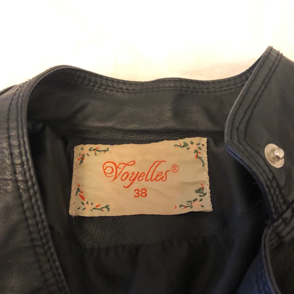 Moto jacket black stl. S  - 90