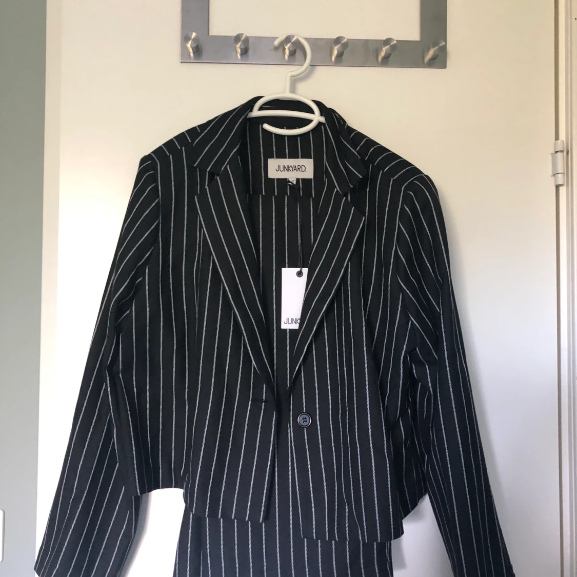 Cropped blazer & byxa