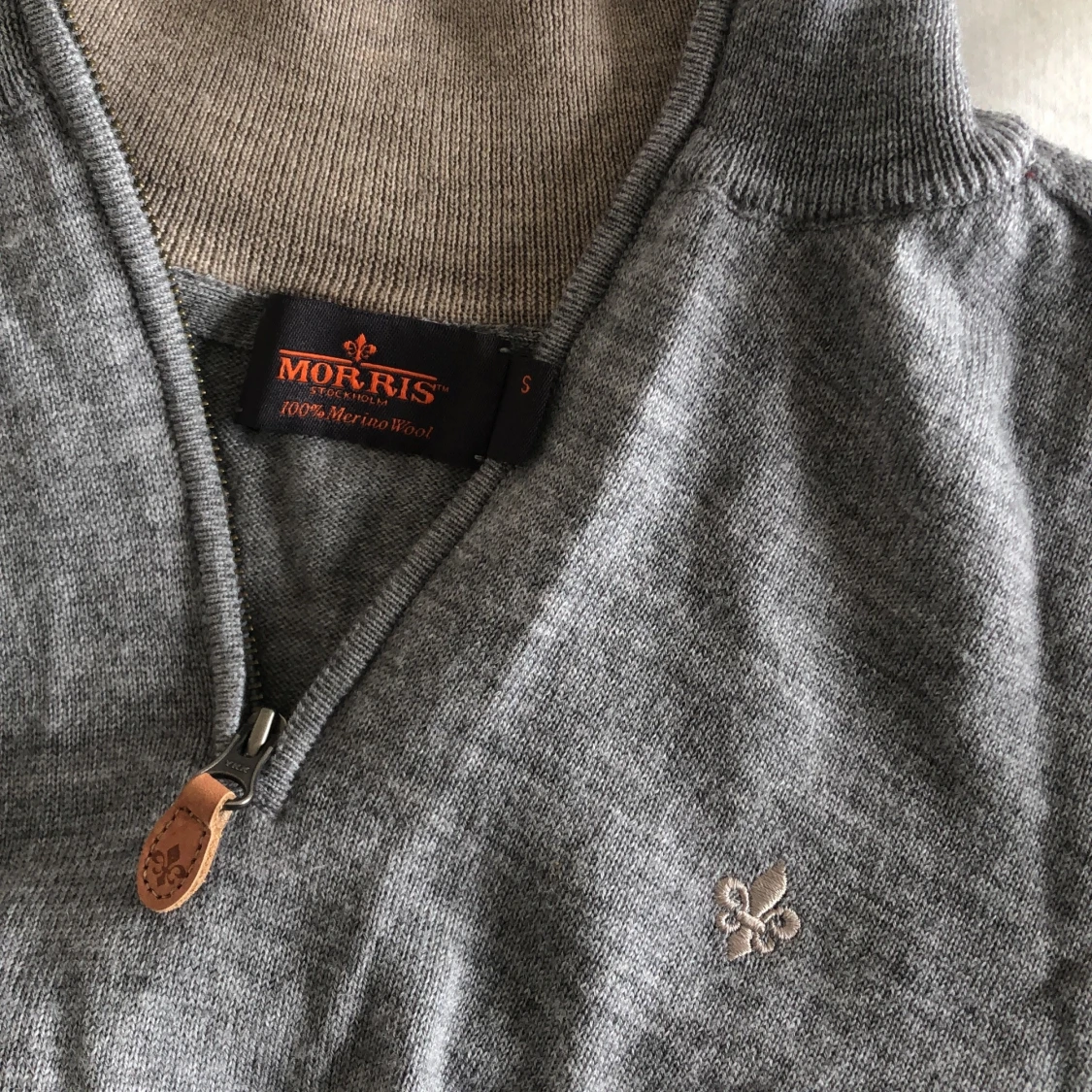 Morris tröja 100% merino ull, Size S - 91