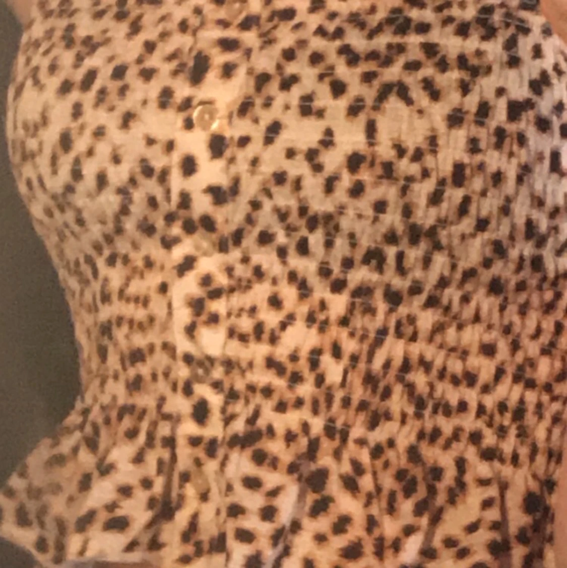 Snyggt leopard mönstrat linne💓 - 90