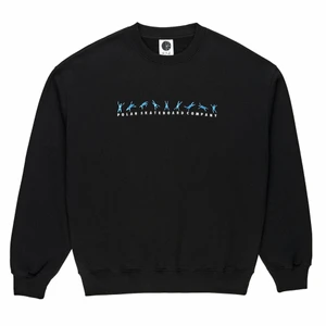 Polar Cartwheel Crewneck L svart - Tjabba! Kollar intresset på min helt nya, oanvända Polar Skate Co tröja. Slutsåld i Sverige. Strl L.
