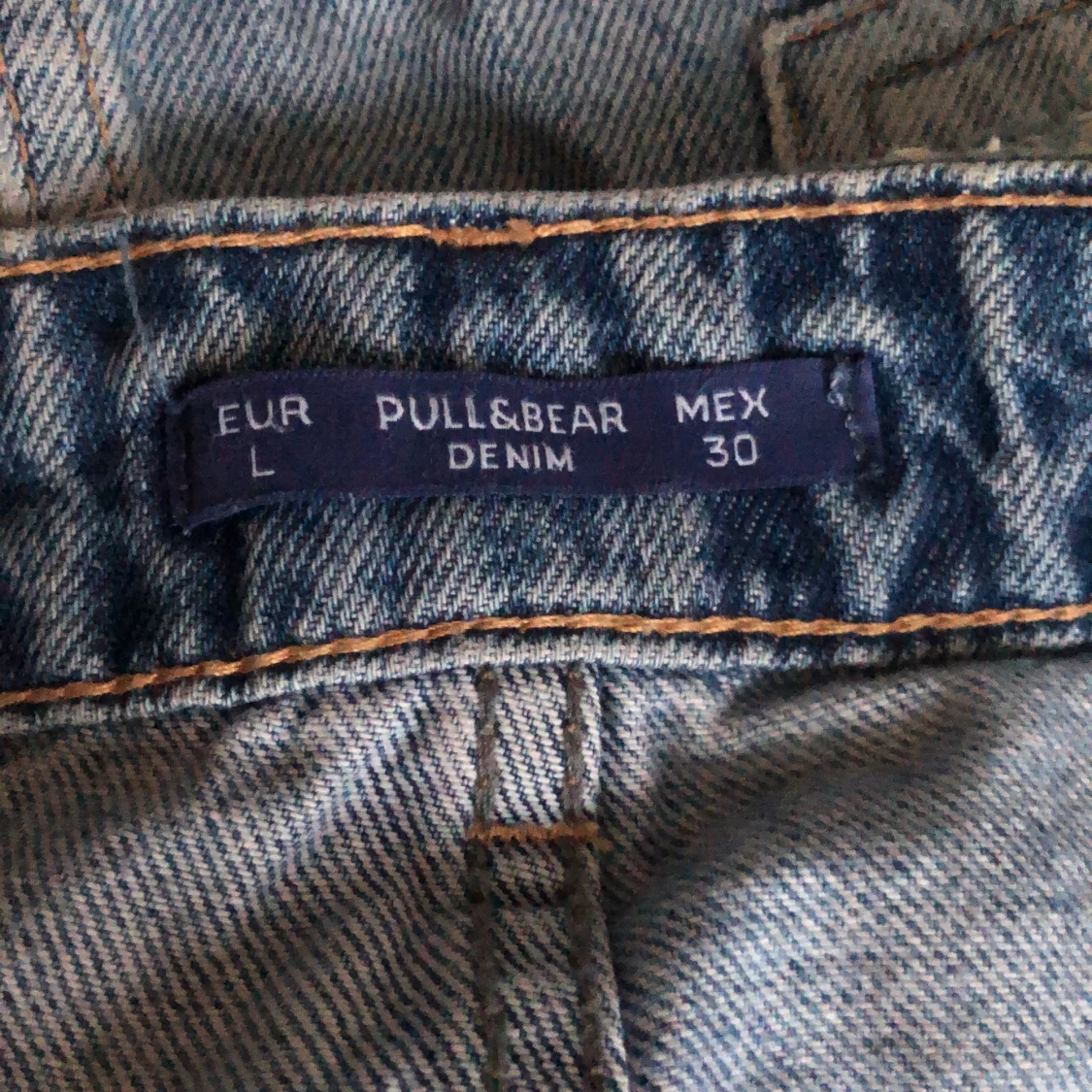 Sliten jeanskjol - 91