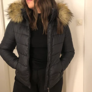 Vinterjacka Strl 38 - Vinterjacka med fuskpäls från Loveland i storlek 38. Använd under en vinter men är fortfarande i väldigt bra skick. Jackan kommer inte längre till användning och därav försäljning.                                               Ordinariepris: 1000 kr                                                                      Köparen står sjölv för frakten 