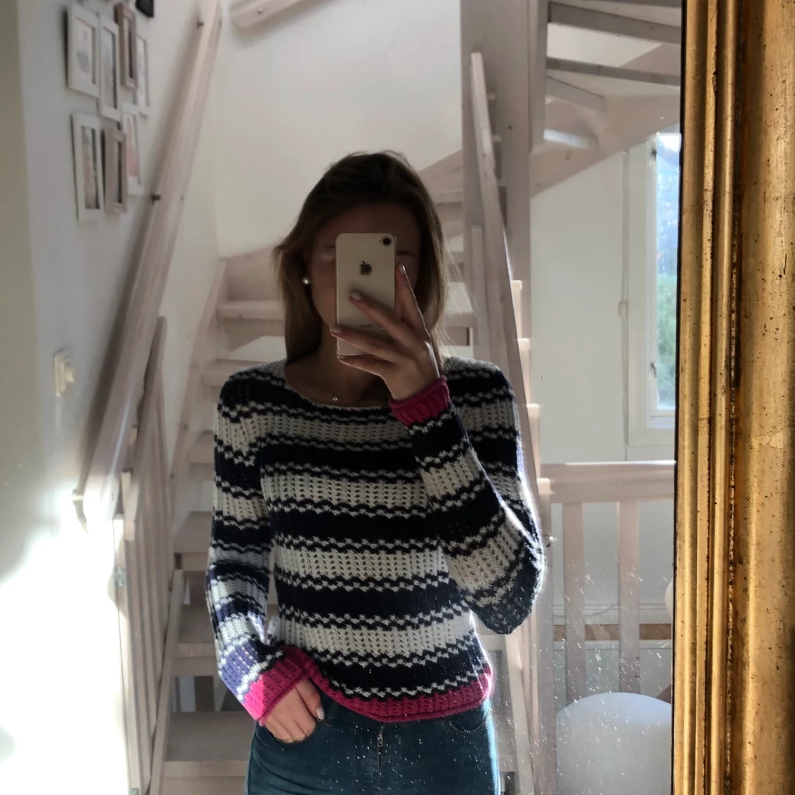 Randig tröja stl XS/S