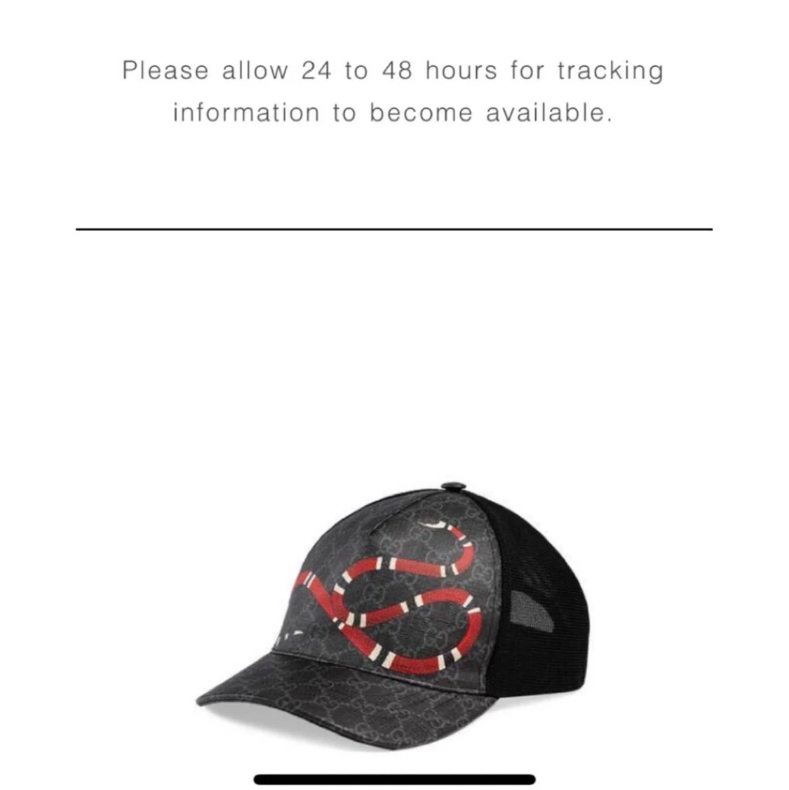 Gucci keps (äkta & storlek Small) - 90