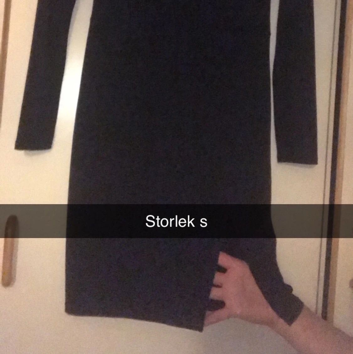 Poloklänning med slit - 90