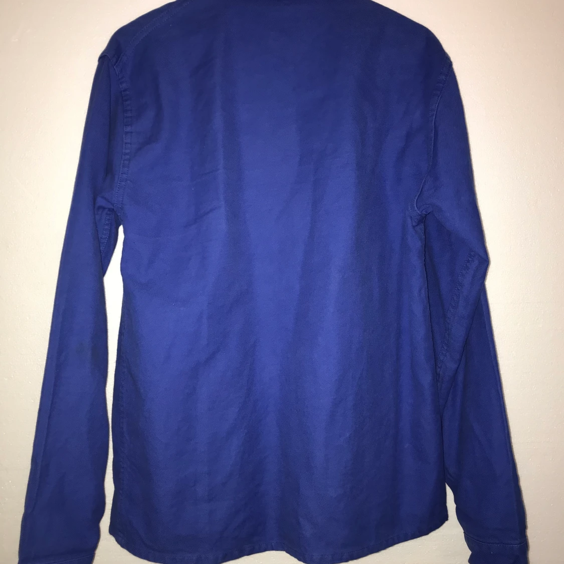 Blå Skjorta/Overshirt  - 90