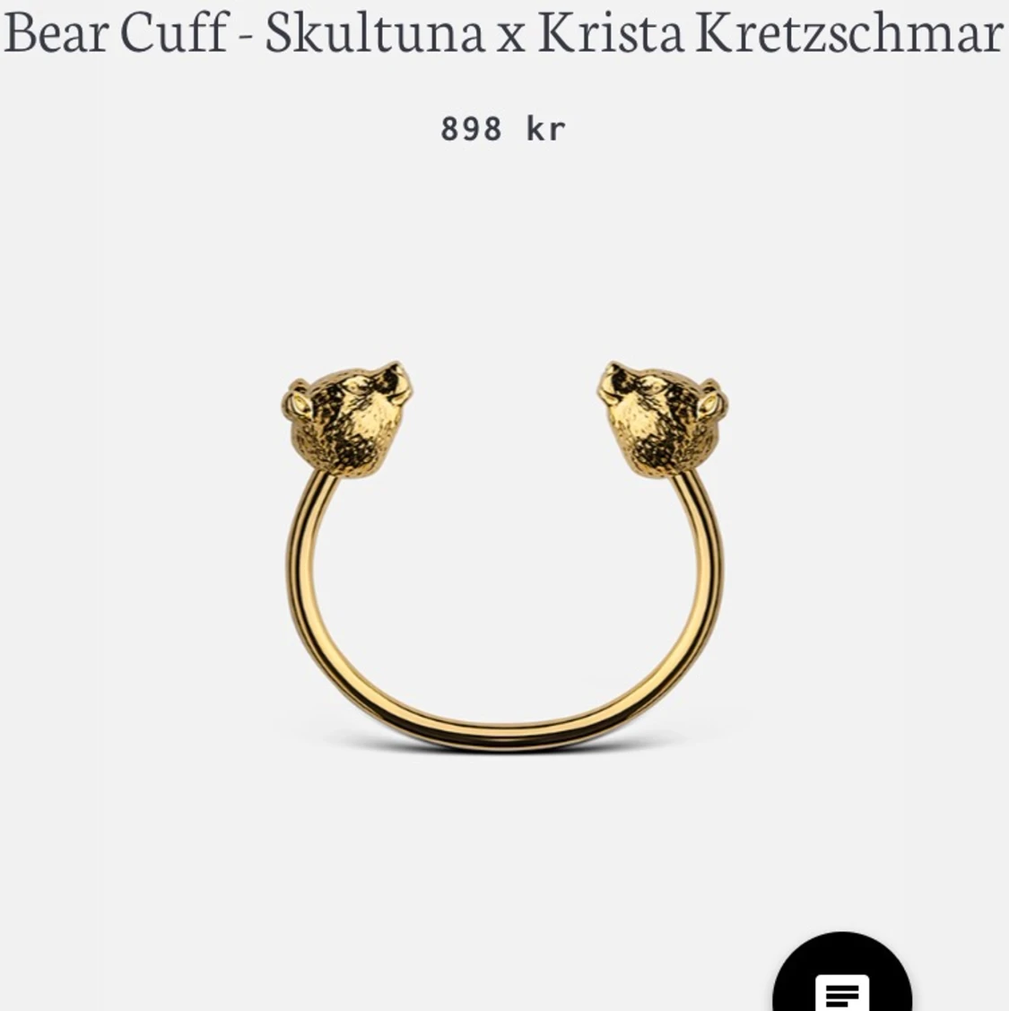 Skultuna bear cuff