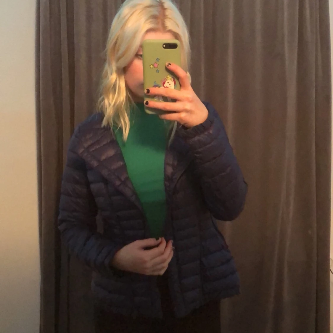 Mörkblå jacka ifrån Lamie de Paris  - 90