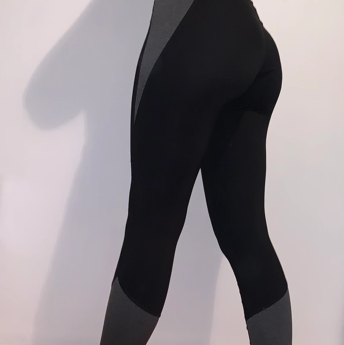 svarta träningsbyxor - 90