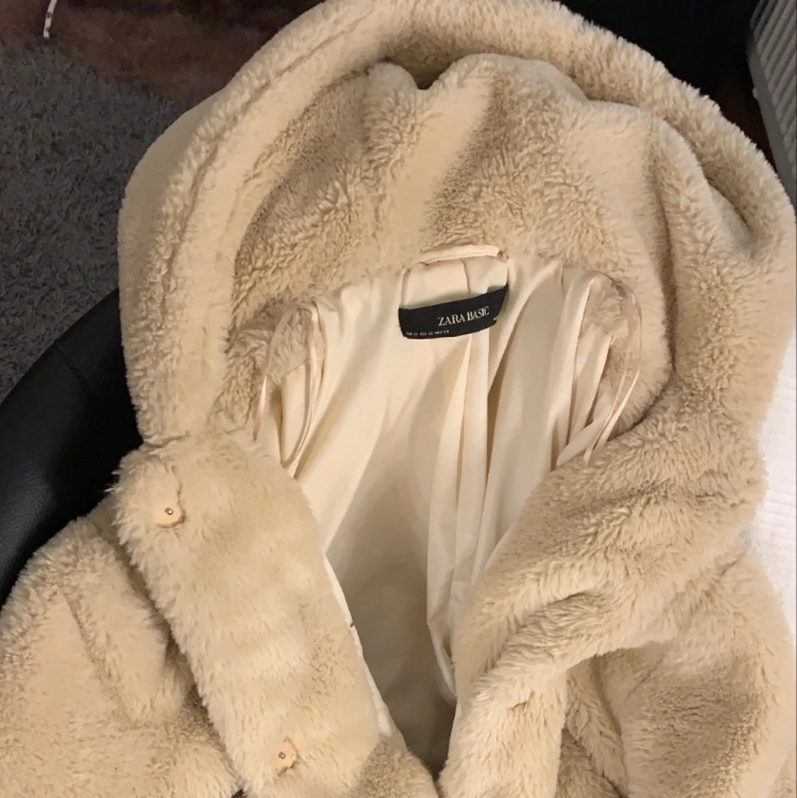 Zara ”fluff” jacka strl Xs passar S - 90