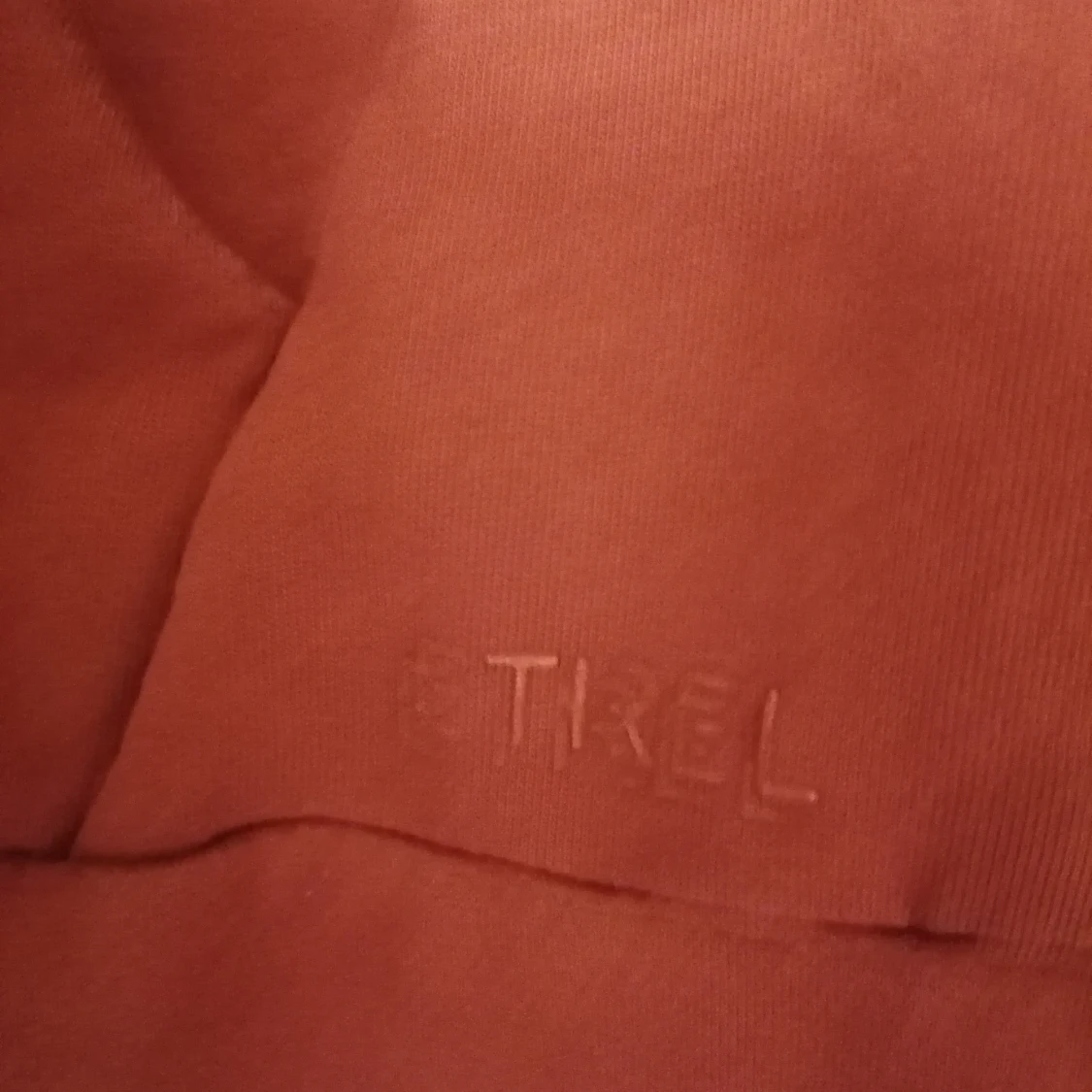 Brun/röd/orange zip up hoodie  - 91