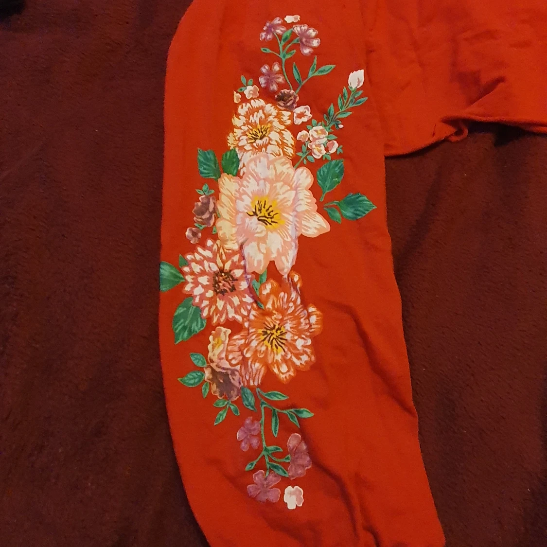 Croppad tröja strl L - 90