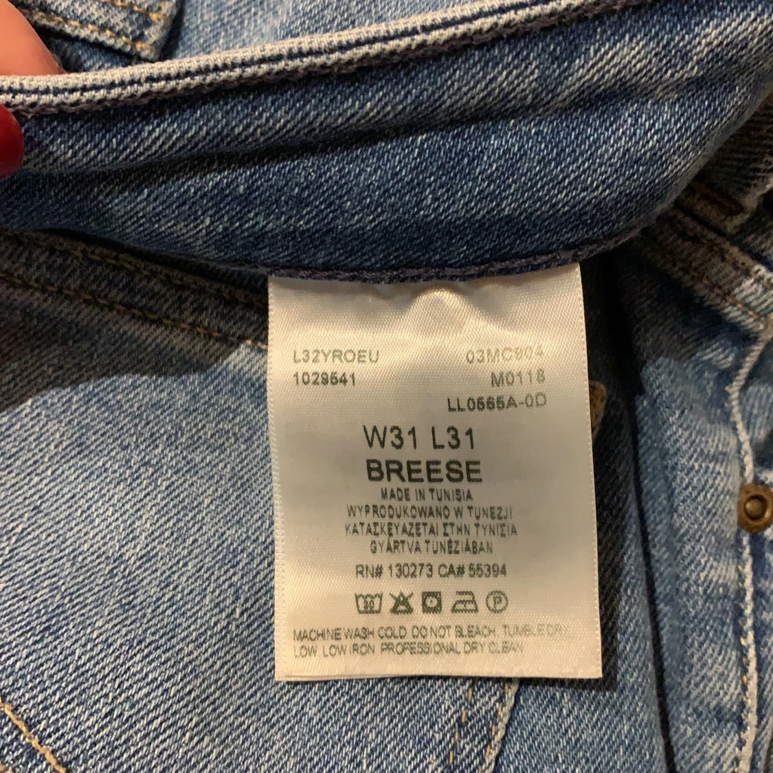 Snygga jeans från Lee i W31L31 - 91