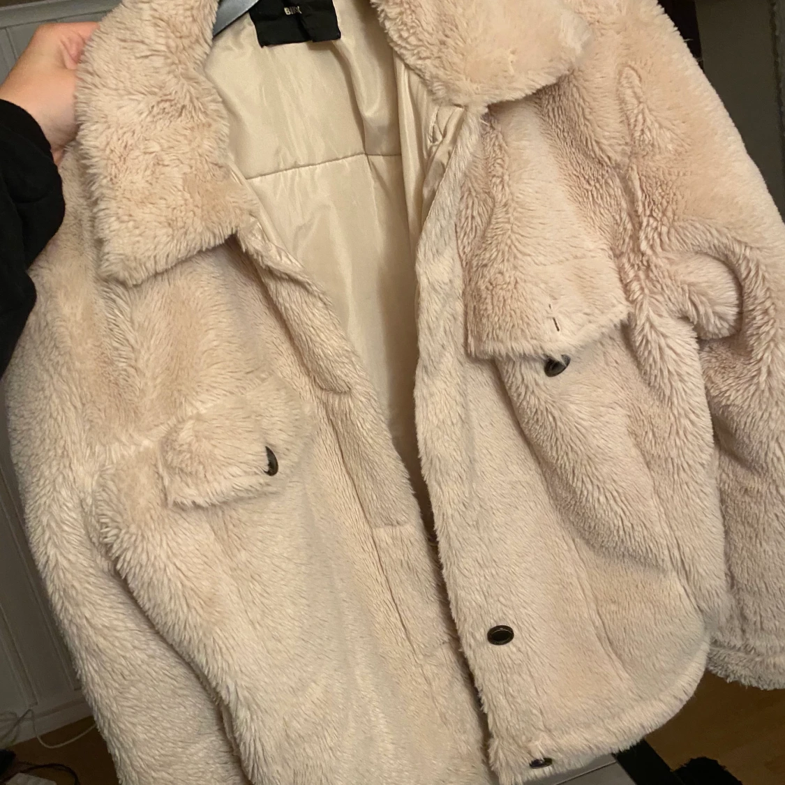 Fluffig jacka 