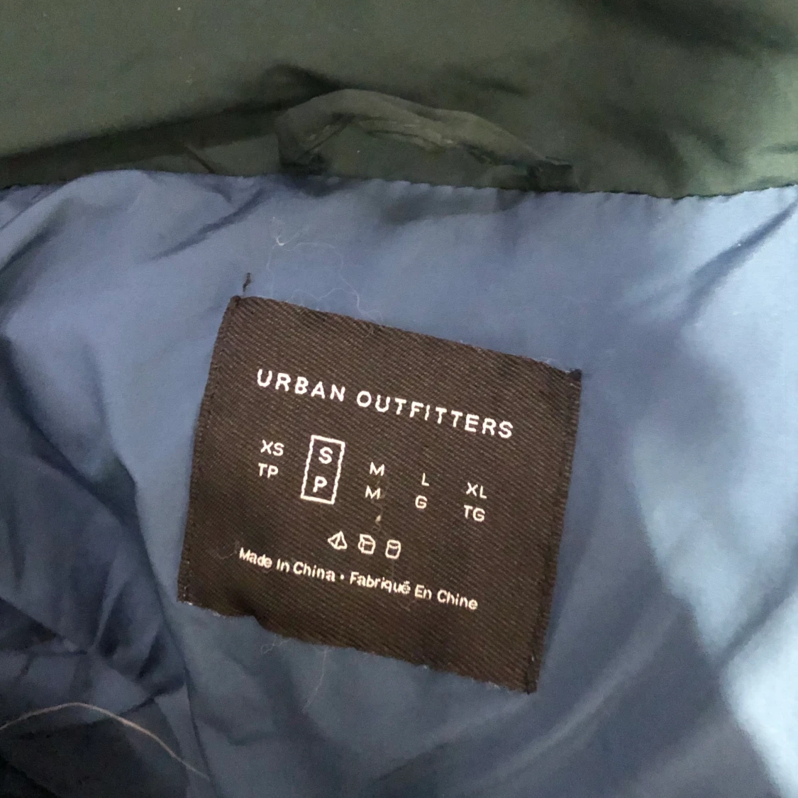 Grön vinterjacka  - 91