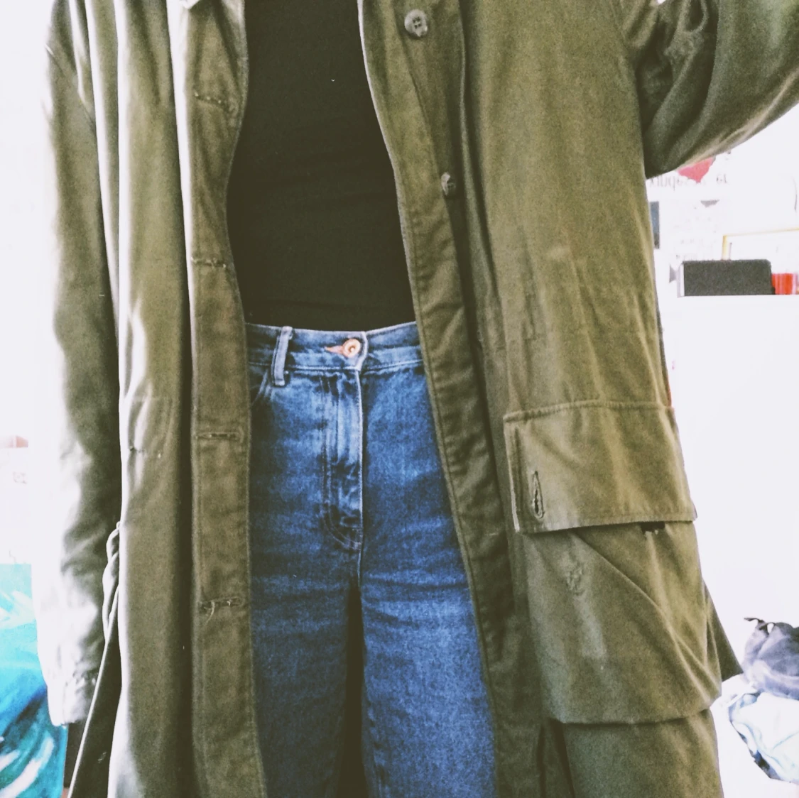 Rejäl militärjacka