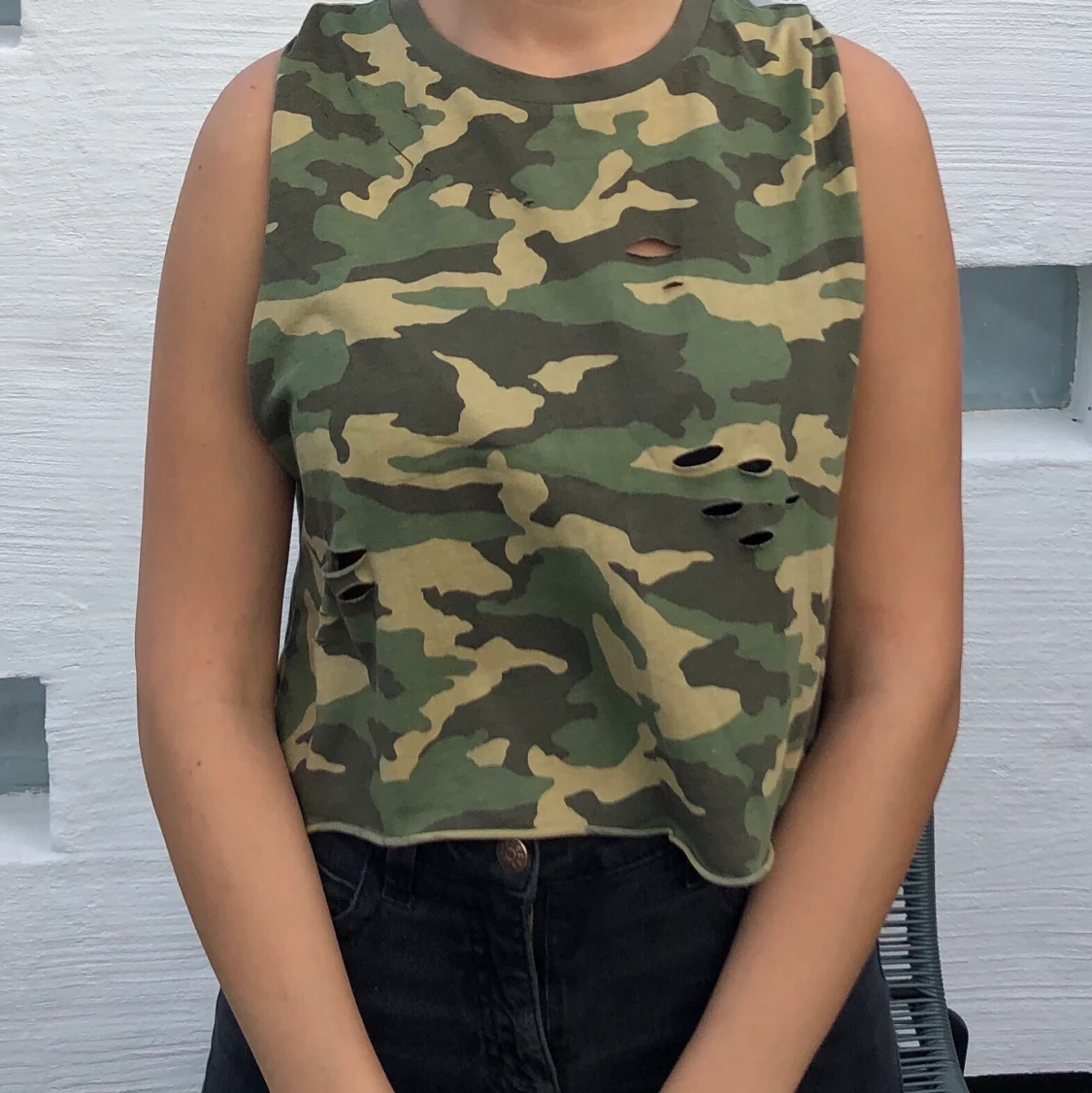 Söt armétopp stl. s