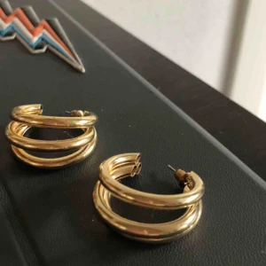  - Jättefina trendiga örhängen i lite större modell säljes!!