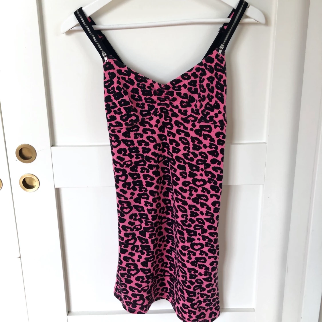 rosa leopard mini-dress (Y2K) - 90