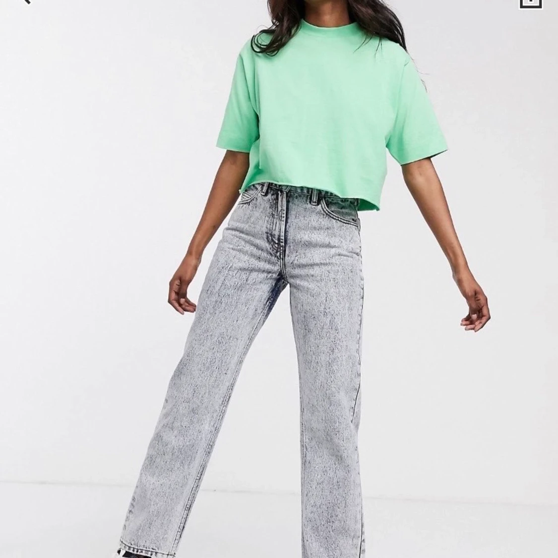 Sten tvättade jeans