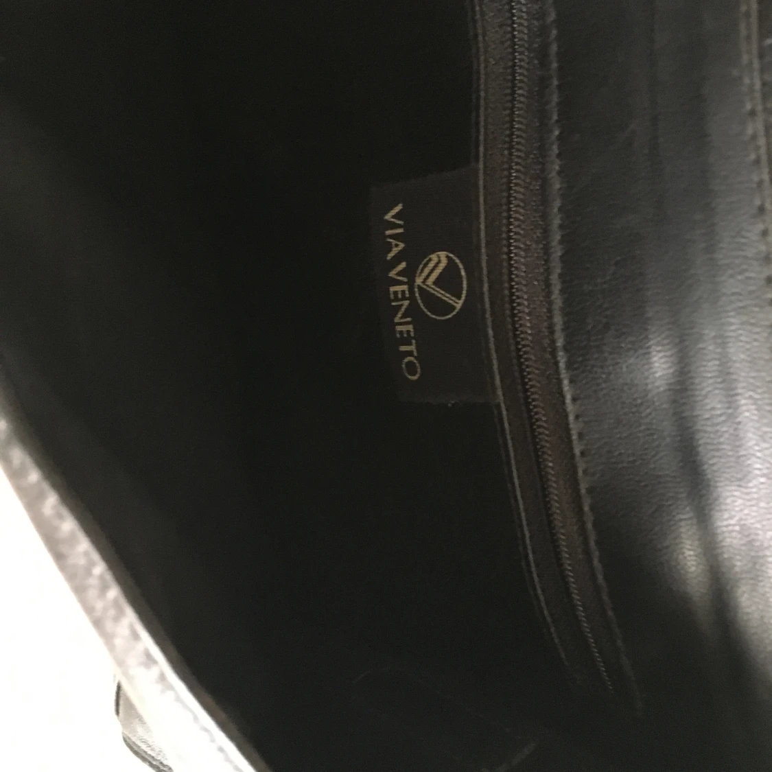 Via Veneto läder handväska  - 91