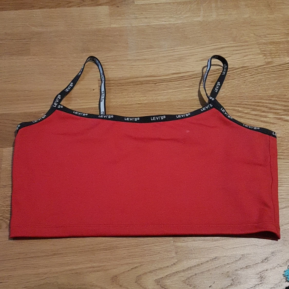Röd Levis top